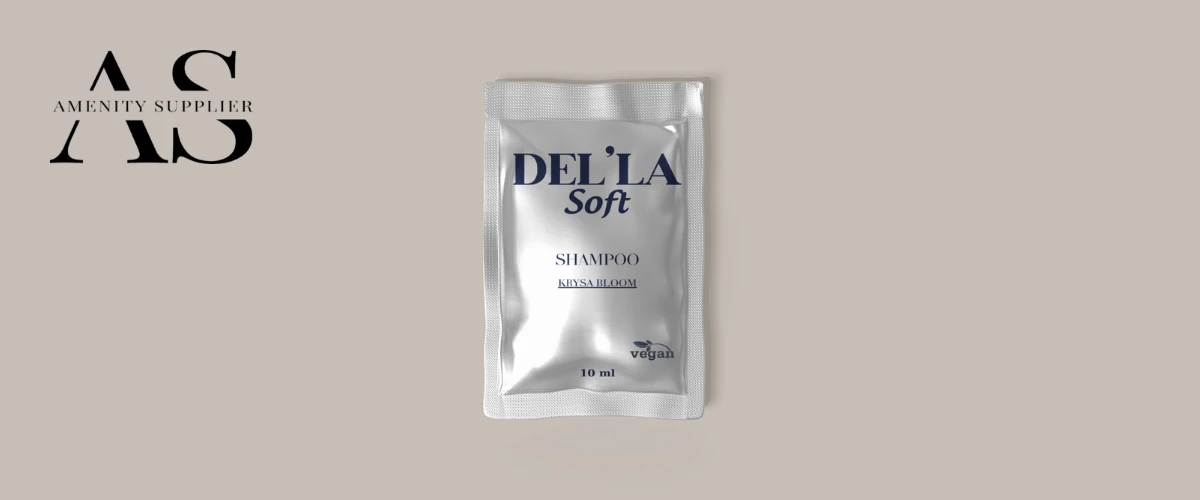 Soluciones modernas para los baños de hotel: champú y gel en sachet